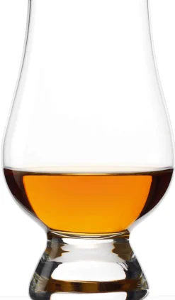 Barstuff The Glencairn Whisky Tasting Set mit 2 Gläsern, Wasserkrug und Holztablett