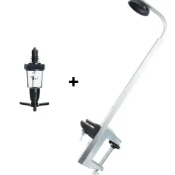 Barstuff Thekenflaschenhalter mit 4cl Dosierer - Set