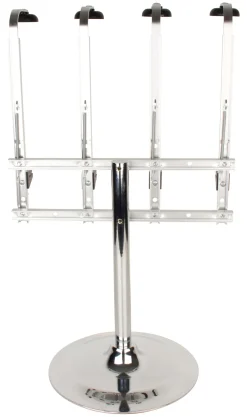 Barstuff Thekenständer mobil, mit Gewicht - 4-fach (0,7l-1,0l)