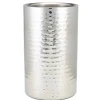 Barstuff Thermo-Flaschenkühler, Edelstahl gehämmert - 12x20cm
