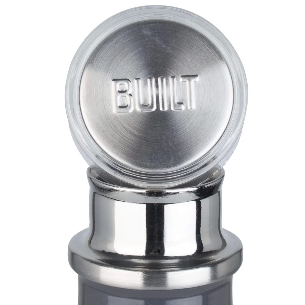 Barstuff Thermosflasche Built, Metallic Silber - 740ml