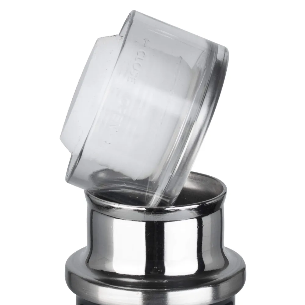Barstuff Thermosflasche Built, Metallic Silber - 740ml