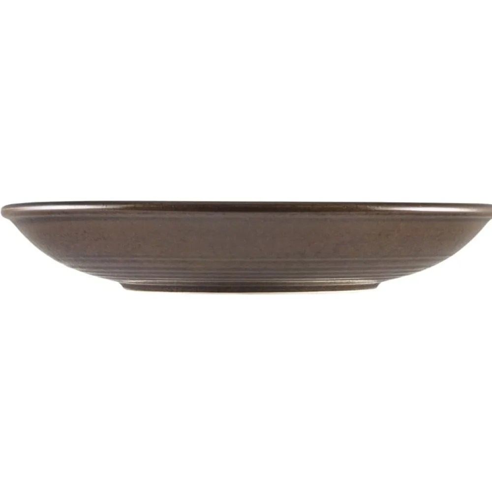 Barstuff Tiefer Coupe-Teller Terra Cinder Black - 28 cm (3 Stk.)