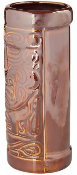 Barstuff Tiki Becher Aztec, braun - 460ml