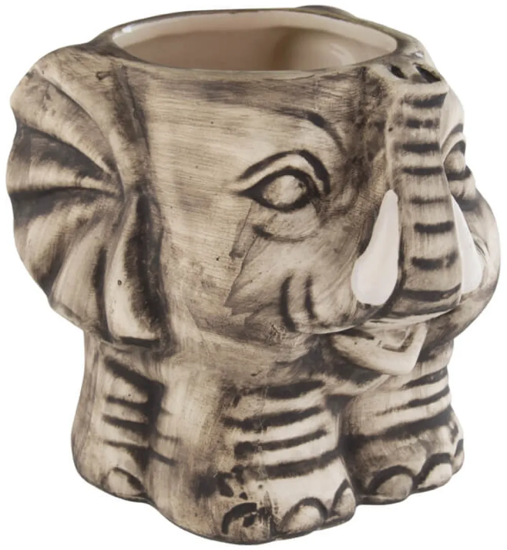 Barstuff Tiki Becher "Elephant", matt finish - 350ml