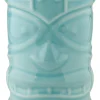 Barstuff Tiki Becher Face, blau - 400ml