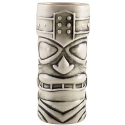 Barstuff Tiki Becher Face, weiß - 400ml