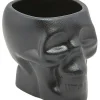 Barstuff Tiki Becher Skull, schwarz - 400ml