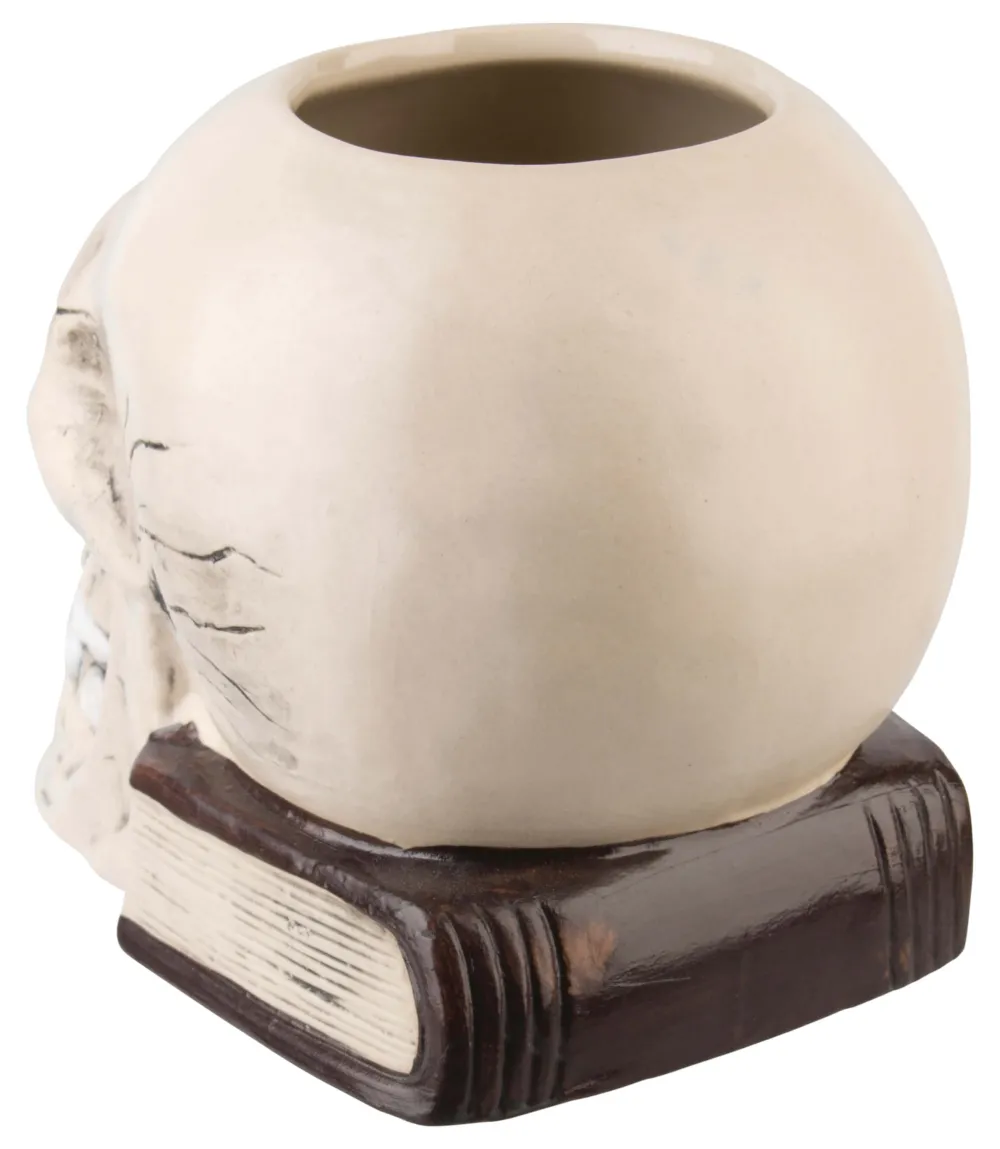 Barstuff Tiki Becher Totenkopf mit Buch - 700ml
