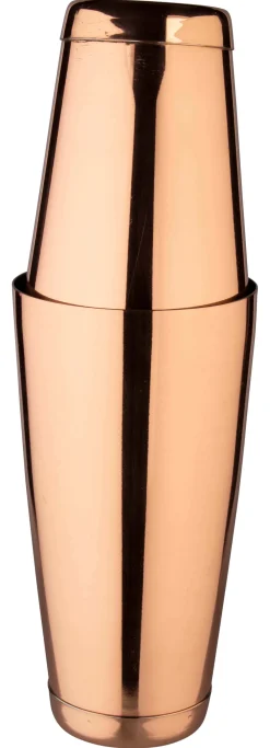 Barstuff Tin on Tin Shaker mit Bodenkappe, Prime Bar - kupferfarben (850ml)