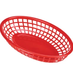 Barstuff Tischkorb / Fast-Food-Korb, PP, 23,5x15,4cm - rot (6 Stk.)