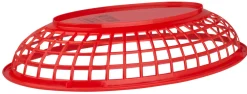 Barstuff Tischkorb rot, PE, oval - 23,5x15x4,5cm