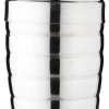Barstuff 3-tlg. Cocktail Shaker, gerillt - Edelstahl (700ml)