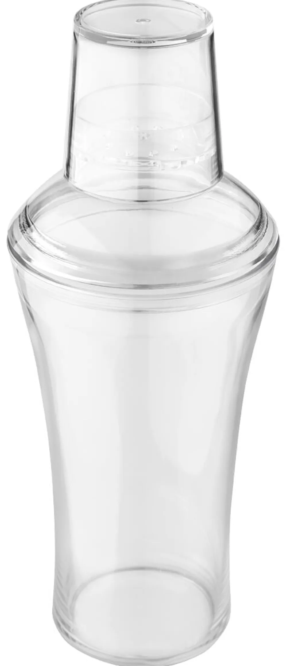 Barstuff 3-tlg. Cocktail Shaker, transparent - Kunststoff (600ml)