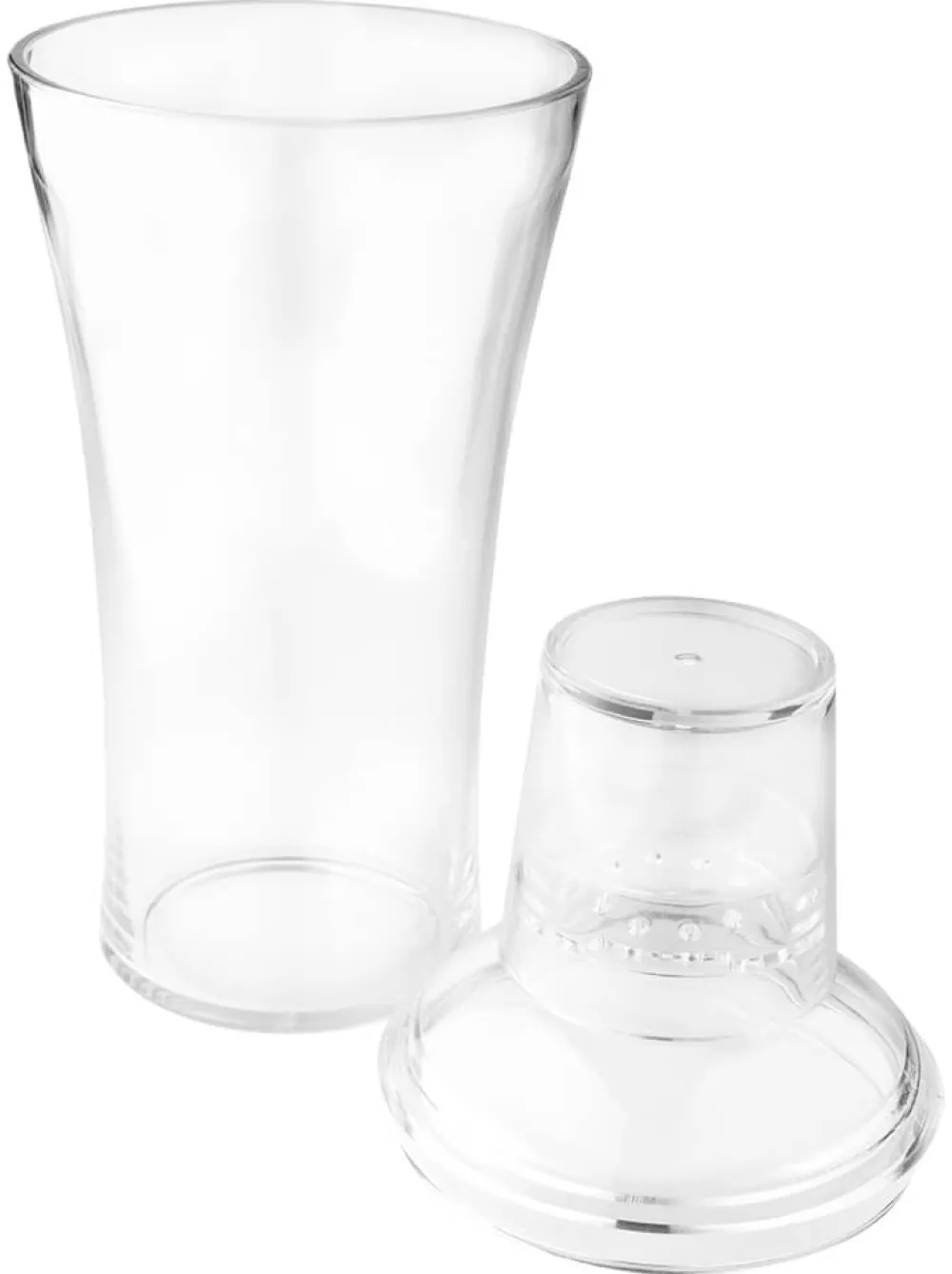 Barstuff 3-tlg. Cocktail Shaker, transparent - Kunststoff (600ml)