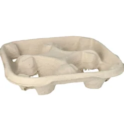 Barstuff Tragetablett Pappe 4,7x22,4x22,4cm - für 4 Becher (110 Stk.)