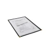 Barstuff Transparenter Menühalter, American Style, A4 - 1 Blatt / 2-seitig