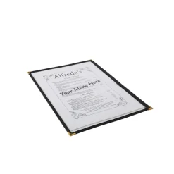 Barstuff Transparenter Menühalter, American Style, A4 - 1 Blatt / 2-seitig