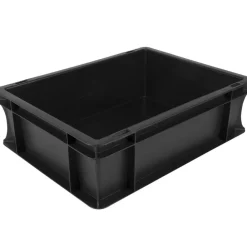 Barstuff Transportkiste Euronorm schwarz - 40x30x12cm