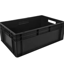 Barstuff Transportkiste Euronorm schwarz - 60x40x22cm