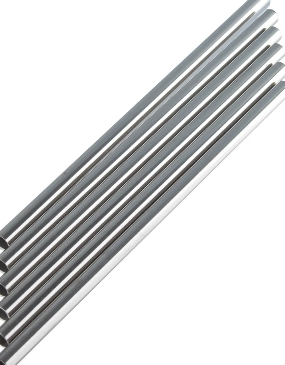 Barstuff Trinkhalme, Edelstahl (6x150mm) - 6 Stk.