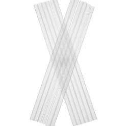 Barstuff Trinkhalme, Kunststoff Mehrweg (8x240mm) - klar (135 Stk.)