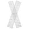 Barstuff Trinkhalme, Kunststoff Mehrweg (6x200mm) - klar (135 Stk.)