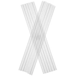 Barstuff Trinkhalme, Kunststoff Mehrweg (6x200mm) - klar (135 Stk.)