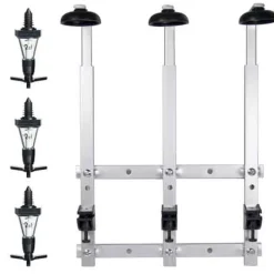 Barstuff Triple Wandflaschenhalter mit 3x 2cl Dosierer