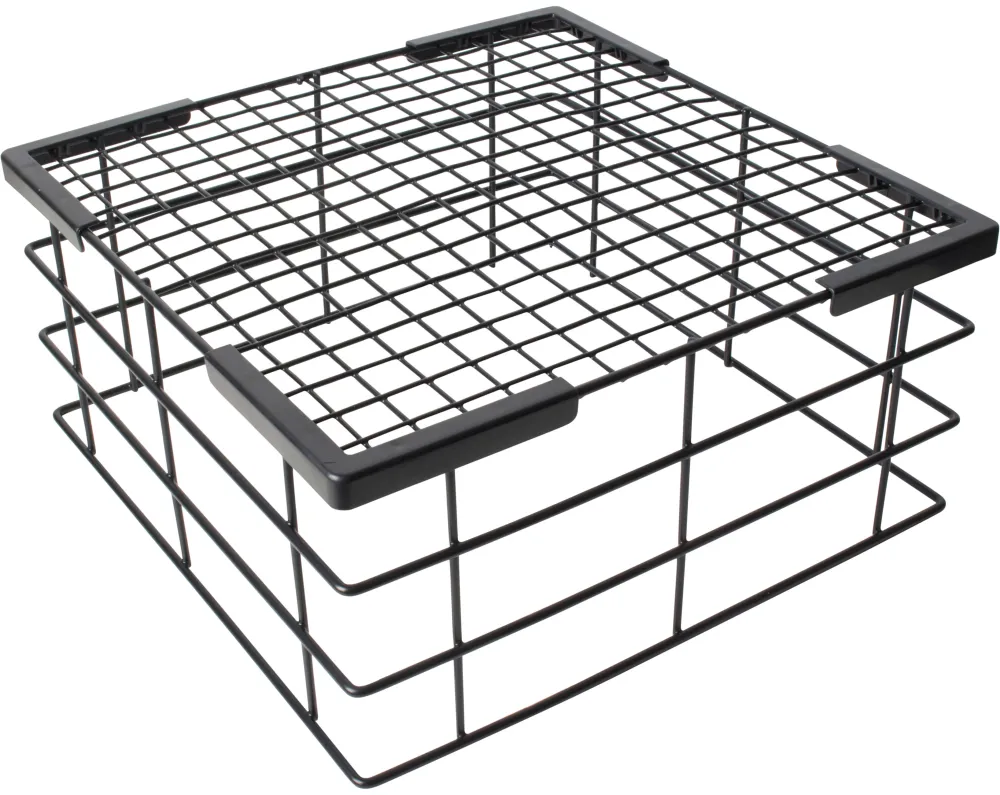 Barstuff Universal Spülkorb / Drahtkorb, PE-beschichtet - 40x40x18cm