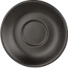 Barstuff Untertasse Barista, Porzellan schwarz - 13,7cm (12 Stk.)