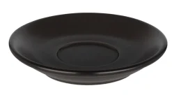 Barstuff Untertasse Barista, Porzellan schwarz - 13,7cm (12 Stk.)