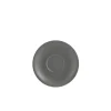 Barstuff Untertasse Porzellan matt grau – 13,5 cm (6 Stk.)
