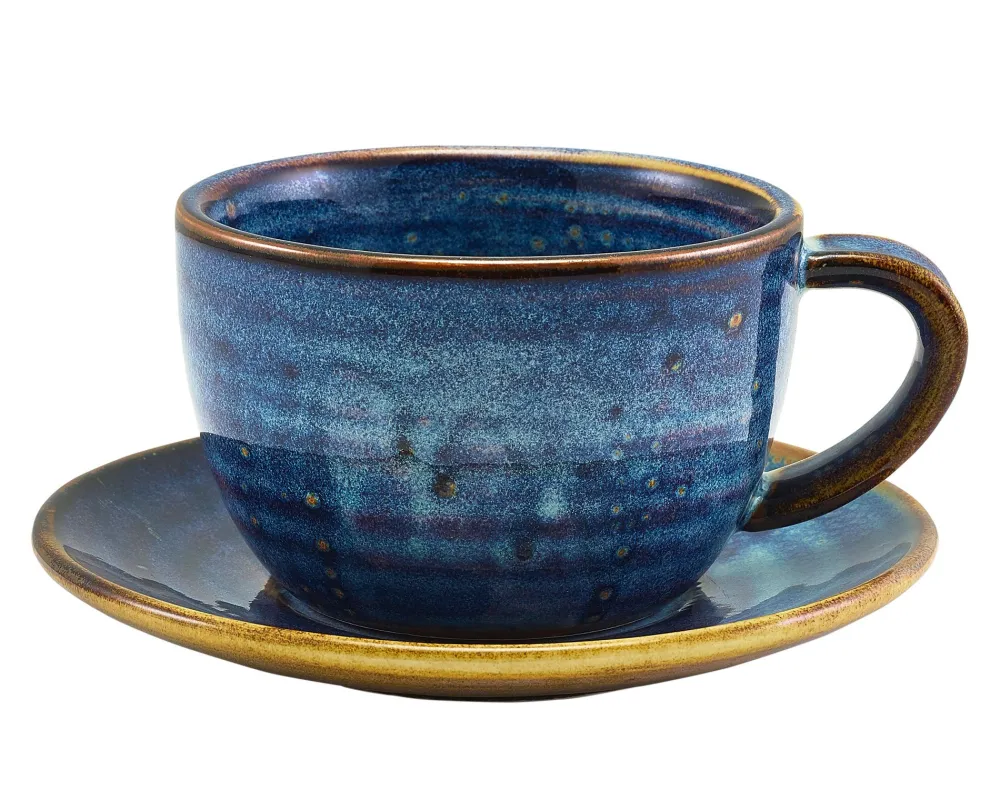Barstuff Untertasse Terra Aqua Blue - 14,5cm (6 Stk.)