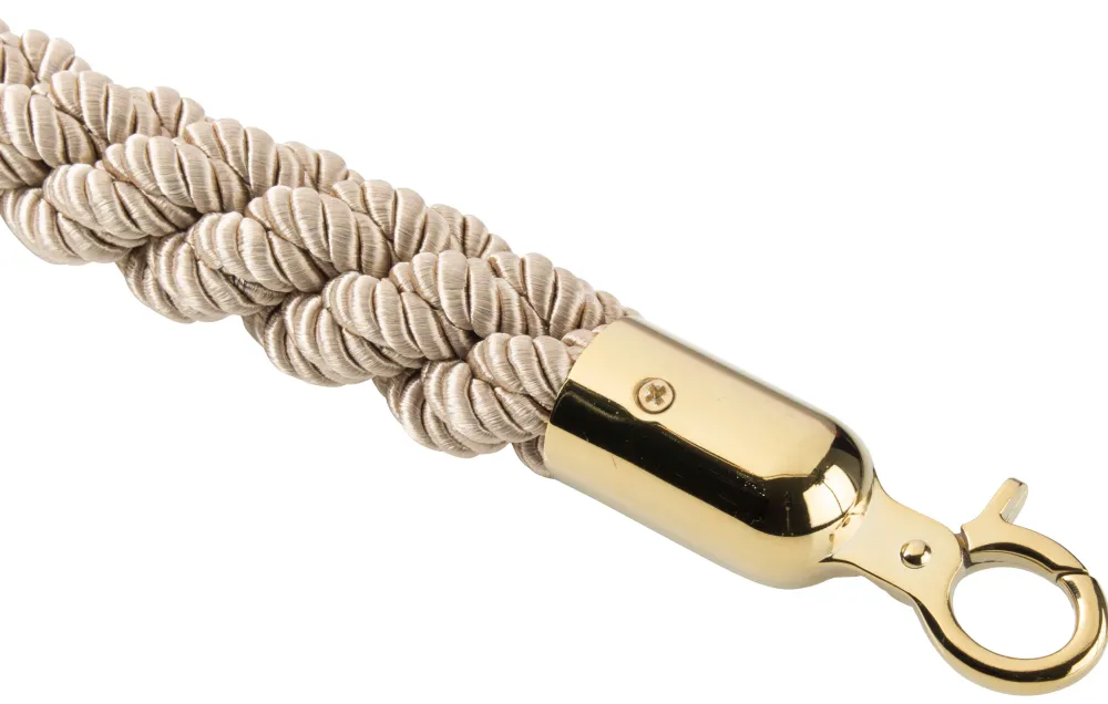Barstuff Verbindungskordel 1500x32 natur/titanium gold