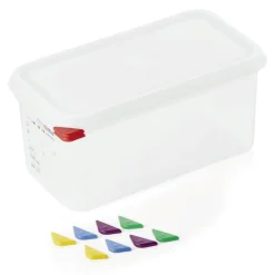 Barstuff Vorratsbehälter GN 1/3 Set mit Deckel, PP - 6l / H 15cm (1 Stk.)