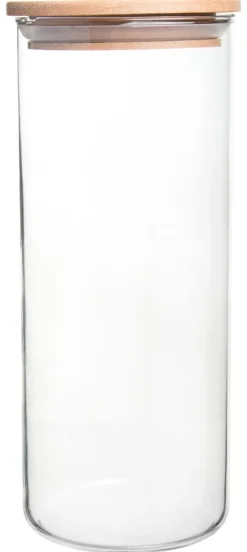 Barstuff Vorratsglas mit Holzdeckel, Simax - 1,5l