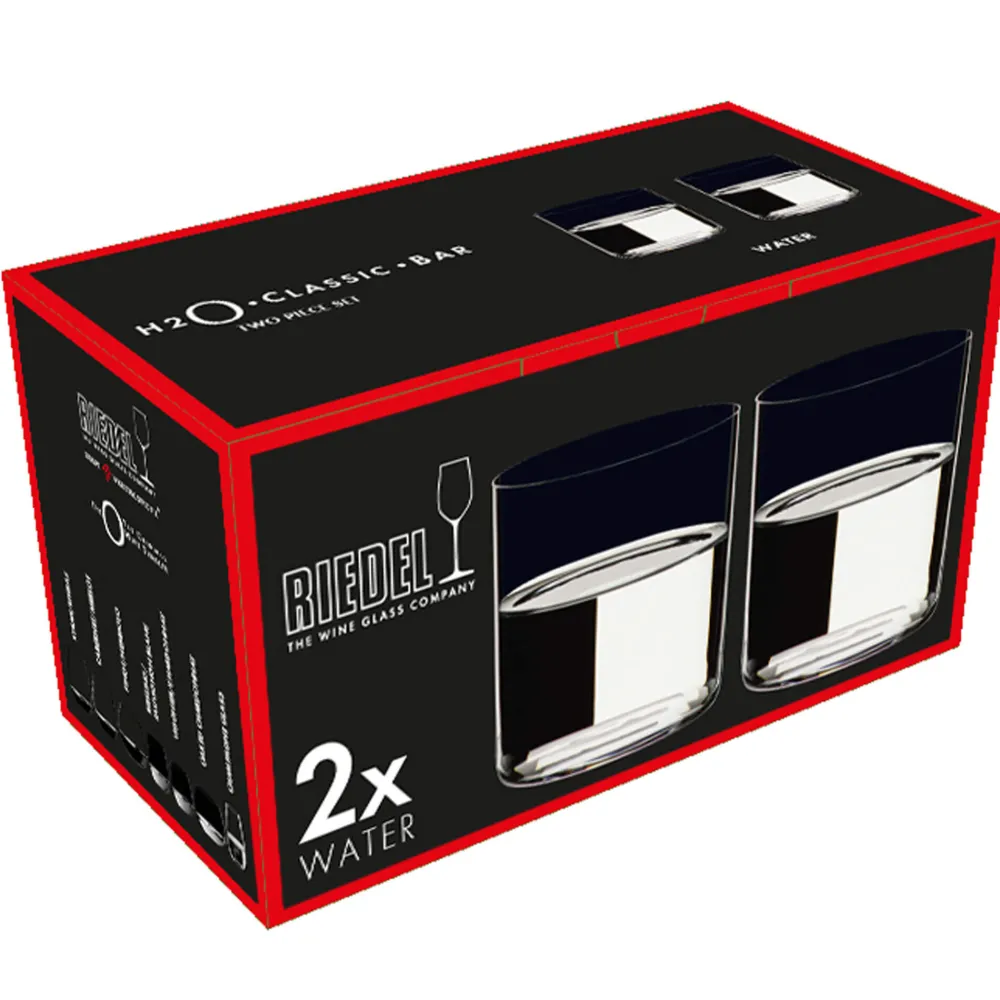 Barstuff Wasserglas Riedel O - 330ml (2 Stk.)