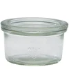 Barstuff WECK-Glas mit Glasdeckel - 165ml / 8x4,5cm (12 Stk.)