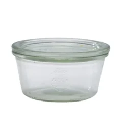 Barstuff WECK-Glas mit Glasdeckel - 290ml / 10x5,5cm (6 Stk.)