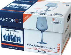 Barstuff Weinglas Vina Juliette, Arcoroc - 400ml, 0,1+0,2l Eiche
