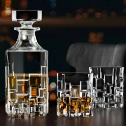 Barstuff Whisky Set Etna, RCR - 1 Karaffe + 6 Tumbler