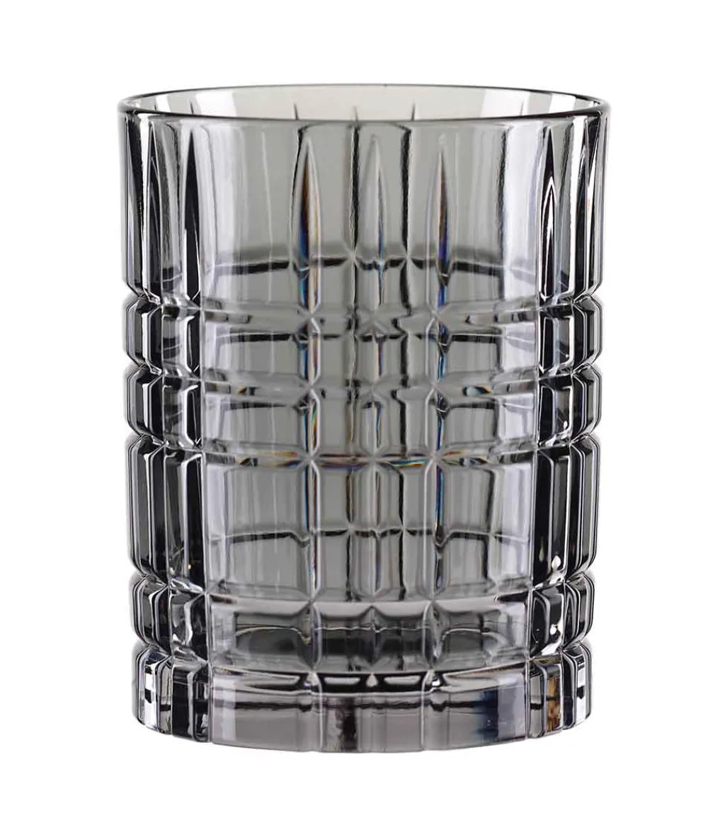 Barstuff Whiskyglas Highland Square smoke, Nachtmann - 345ml (1 Stk. + Dekoverpackung)