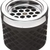 Barstuff Windaschenbecher schwarz - Glas (9,6cm)