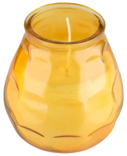 Barstuff Windlicht Twilight, Bolsius Professional, 70 Std., 10,4x9,9cm - bernstein (1 Stk.)