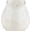 Barstuff Windlicht Twilight, Bolsius Professional, 70 Std., 10,4x9,9cm - weiß (1 Stk.)