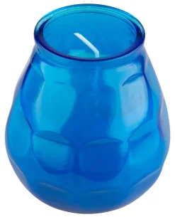 Barstuff Windlicht Twilight, Bolsius Professional, 70 Std., 10,4x9,9cm - blau (1 Stk.)