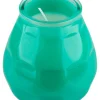 Barstuff Windlicht Twilight, Bolsius Professional, 70 Std., 10,4x9,9cm - jade-grün (1 Stk.)