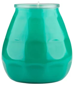 Barstuff Windlicht Twilight, Bolsius Professional, 70 Std., 10,4x9,9cm - jade-grün (1 Stk.)