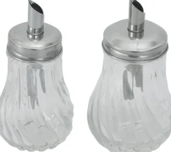 Barstuff Zuckerdosierer, Glas und Edelstahl - 120ml / 11cm